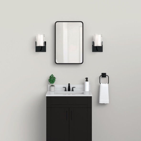 Zenna Home 16x24 Blk Med Cabinet EZMST16 266500