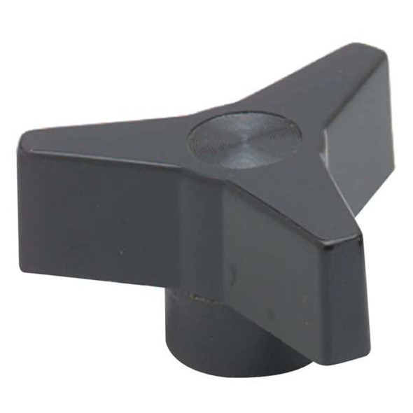 Davies Three Prong Clamp Knob, 5-16-18 Thread Size, 1.02"L, HR Phenolic 3040-M