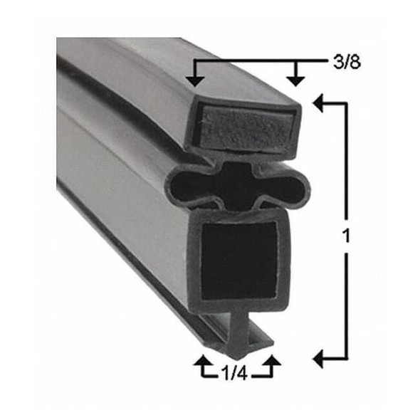 True Manufacturing DoorGasket,Black,30-7/8inH,24-1/4inW 810716