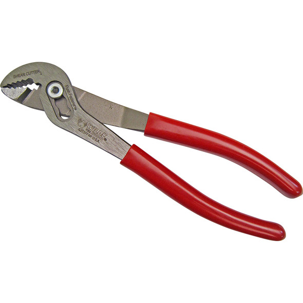 FLUSH FASTENER 6-3/4" ANGLE NOSE SLIP JOINT PLIERS-POLISHED-CARD G251FP.NP-CC