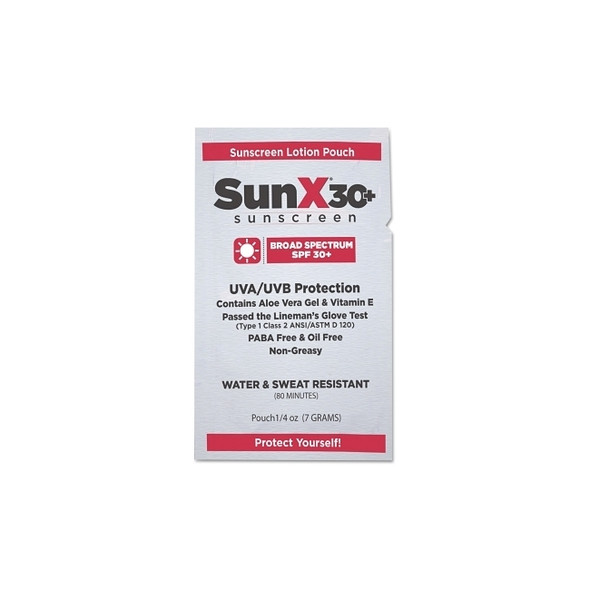 SunX30 Sunscreen Lotion Packet, 300 per Box
