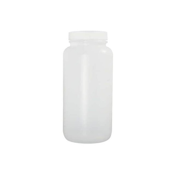 Qorpak Sampling Bottle,HDPE,75 mm H,PK850 PLC-03564