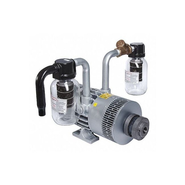 Gast 1/Skid Rotary Vane Pump - Sep Drive 6066-V103