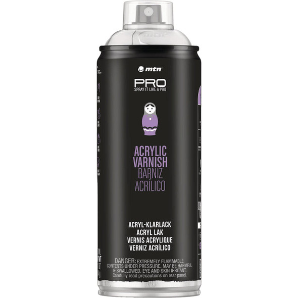 MTN WEPRO 400ml Gloss Acrylic Varnish Spray Paint EX014PR0908