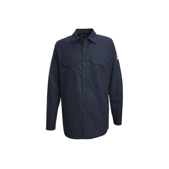 Men's Flame-Resistant Collared Shirt, 7.7 cal/sq cm, M, Excel FR(R)