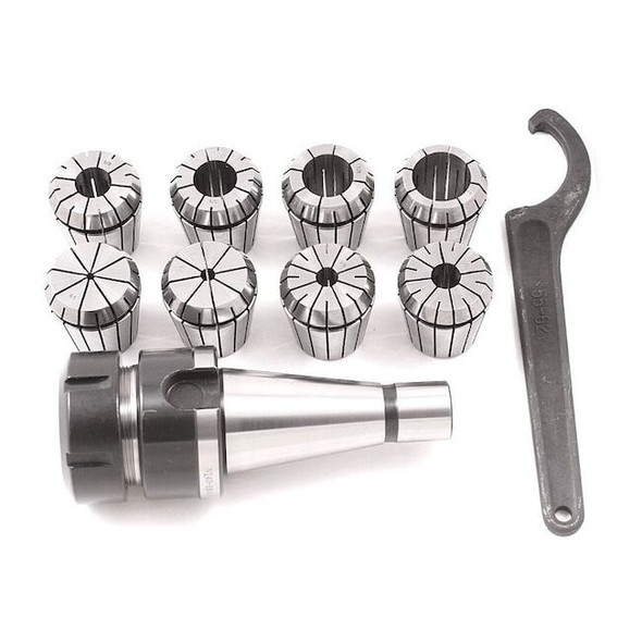 Hhip No 40-10 Piece ER-40 Spring Collet Chuck Set 3900-0538
