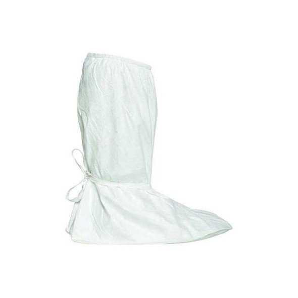 Disposable Boot Covers, Tyvek(R) IsoClean(R), White, Slip Resistant Sole: Yes ,M