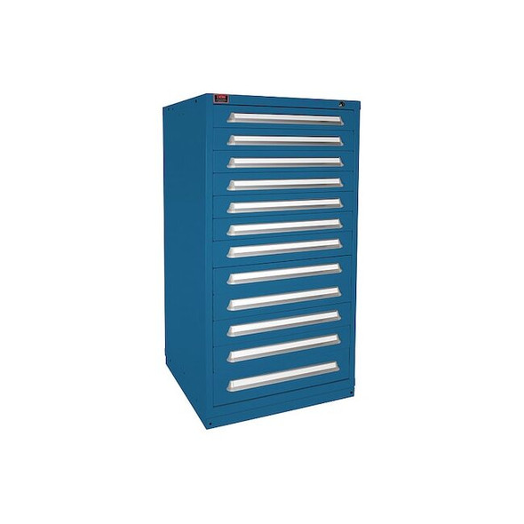 Lyon ModDrwrCab,59.25"x30"x28",Blue,12Drwr X6M6830301005IL