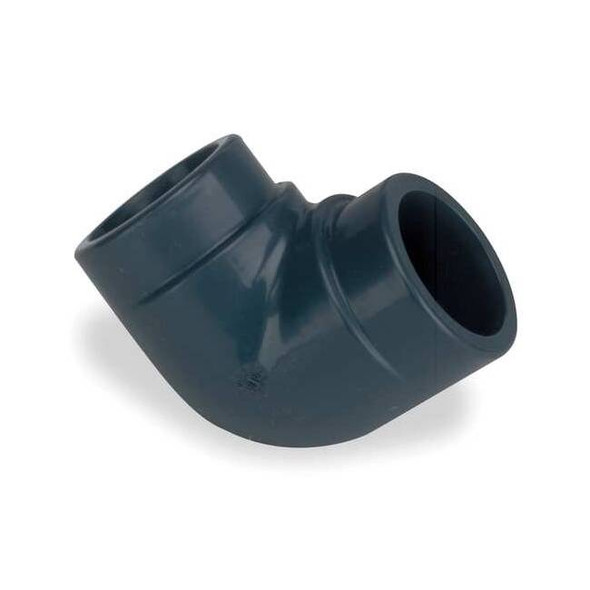 Manufacturer Varies PVC Elbow, 90 Degrees, FNPT x FNPT, 4 in Pipe Size 808-040