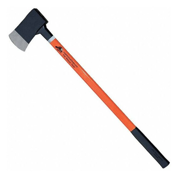 Leatherhead Tools Flat Axe, 36" Orange Fiberglass Handle, 6 lb. Head FAO-6