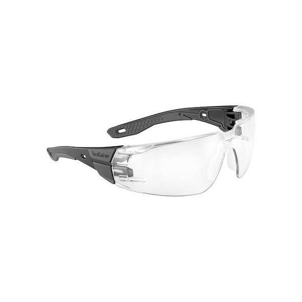 Bolle Safety Safety Glasses,M/L,Clear Lens RUSPMN13U