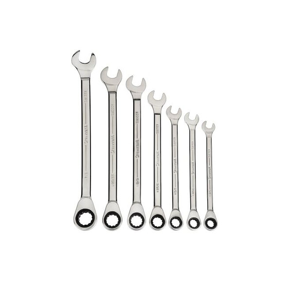 Williams Williams Ratchet Combo Wrench,12,7/16 in. JHW1214RS