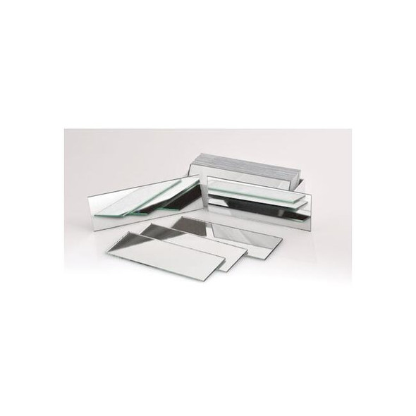 United Scientific Plane Glass Mirror Strips,3" X 1",12/Pack MSG3X1 Pack of 2