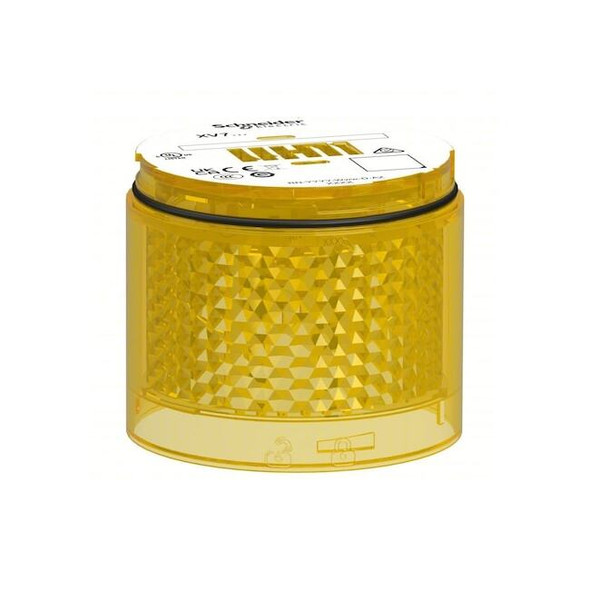 Schneider Electric Tower Light Module,Yellow,Flashing,LED XVB7C58