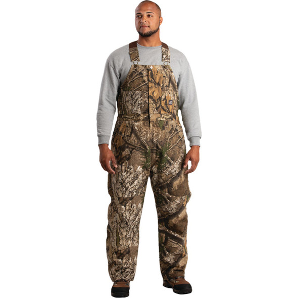 Berne Heritage Men's 4XL Camouflage Insulated Duck Bib Overall B415APXR600