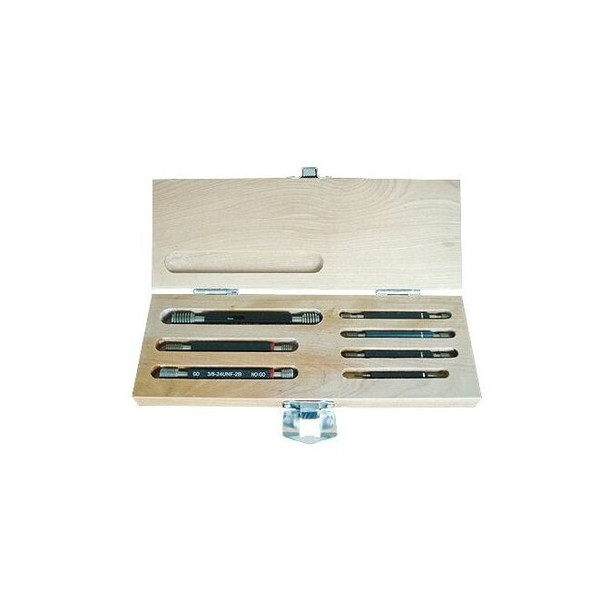 Hhip 7 Piece 2B Thread Plug Gage Go-Nogo Set With Handle 4101-0260