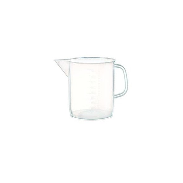 United Scientific Beakers With Handle,Short Form,Pp,PK 6, 2000 mL / 6 PK 81123