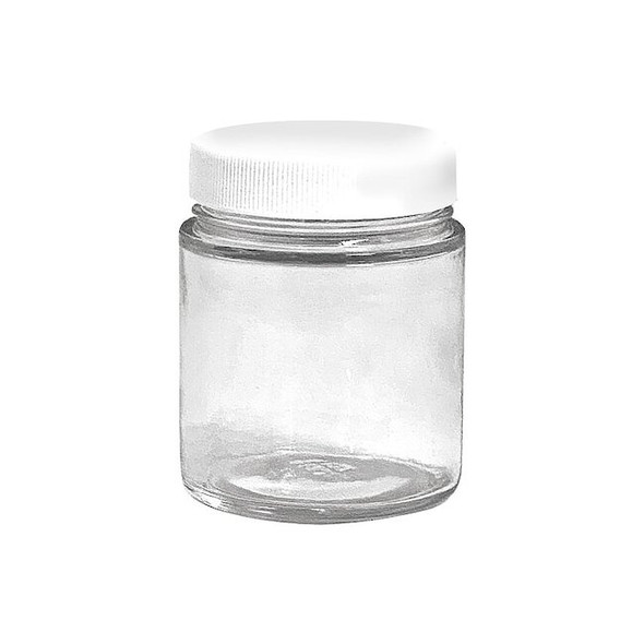 Bottle,Wide Mouth,86mm H,4 oz.,PK24 (Formerly Lab Safety Supply)