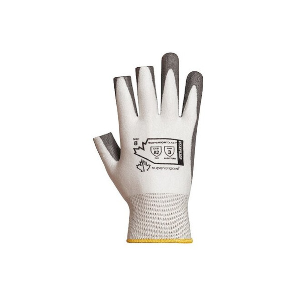 Open Finger Gloves, Polyester/Stainless Steel, 1 PR Pack of 12