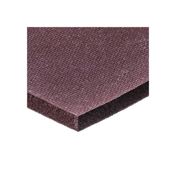 Foam Strip, Closed Cell, 1 in W, 36 in L, 1/8 in Thick, Brown