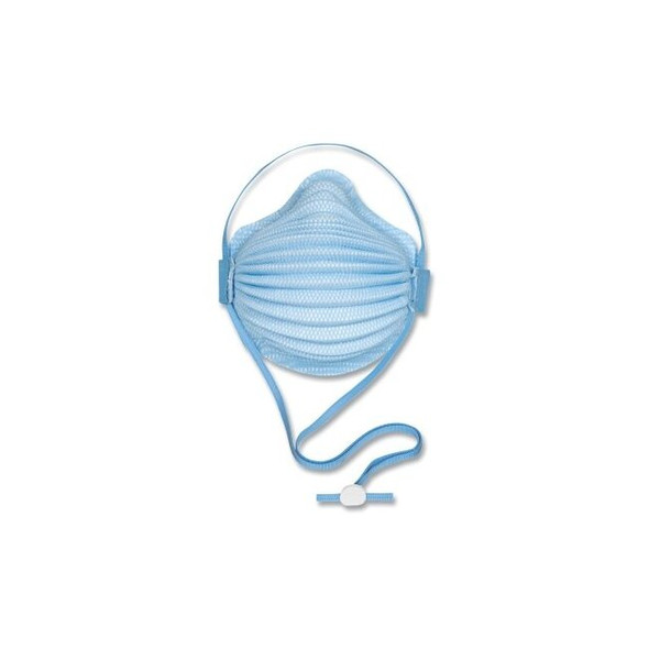 AirWave® Healthcare Surgical N95 Disposable Respirator, Small, White, Nose Flange