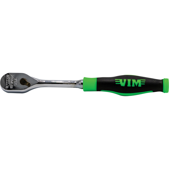 1/4'' DR. 7.5'' OAL. 90T RATCHET W/ COMFORT GRIP - USA MADE RCG4USA