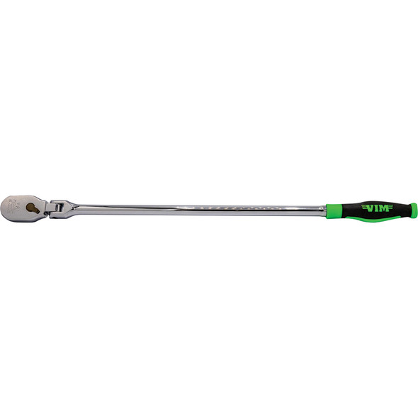 1/2'' DR. 24'' OAL. 90T FLEX HEAD RATCHET W/ COMFORT GRIP - USA MADE FRCG8USA
