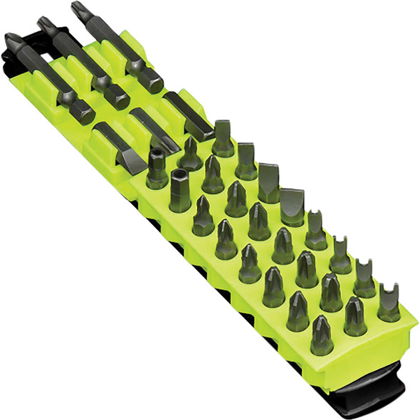 8" 30 Tool Magnetic Bit Buddy - Black/Hi-Viz 5751HV