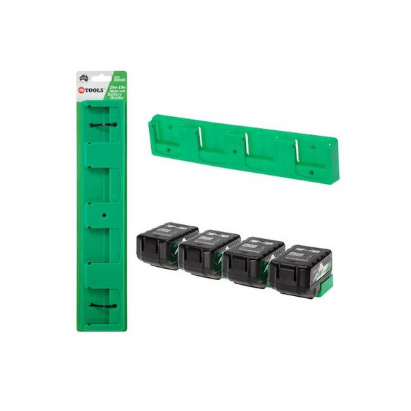 48 Tools Battery Holder, 14.875 in L, 18 V BH-HIT-GRE-04