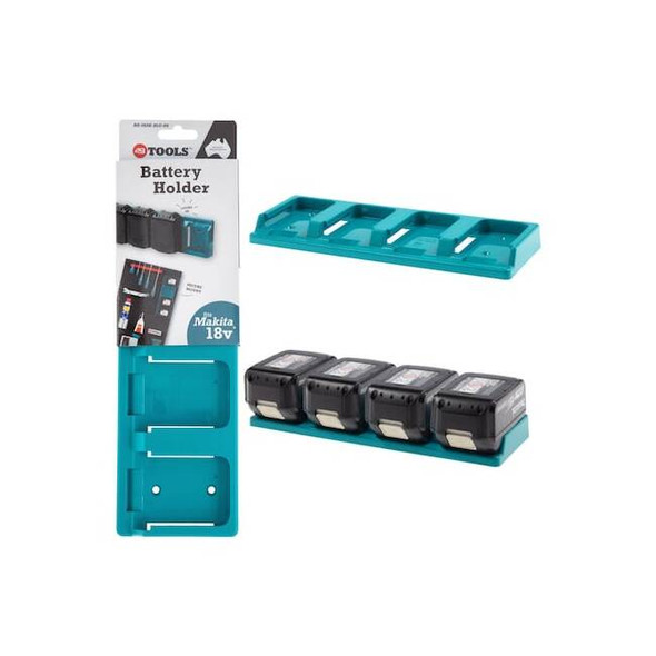 48 Tools Battery Holder, 12.5 in L, 18 V BH-MAK-BLU-04