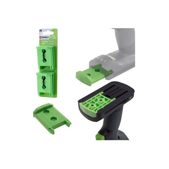 48 Tools Tool Holder, 2.5 in L, 18 V TH-FES-GRE-04