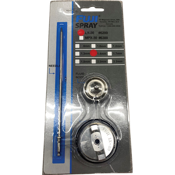 LX-20 - Air Cap Set - 1.4mm 6200LX-1.4