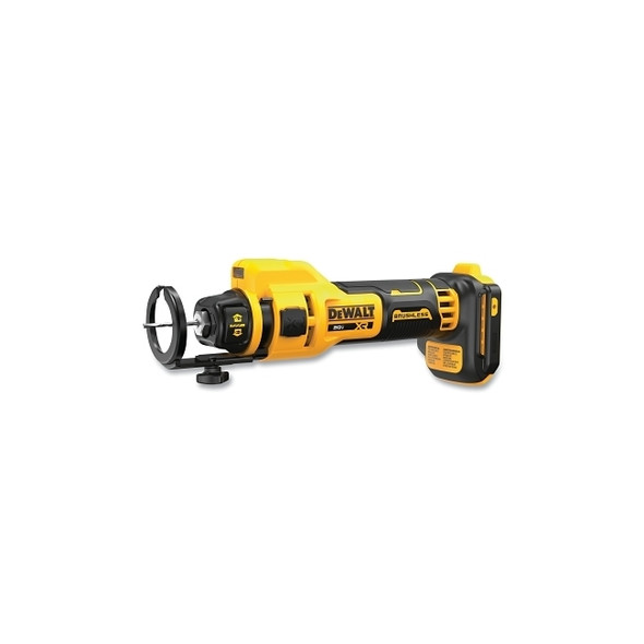 20V MAX* XR® Brushless Drywall Cut-Out Tool, 1/8 in_5/32 in_1/4 in Collect Sizes, Includes Belt Clip