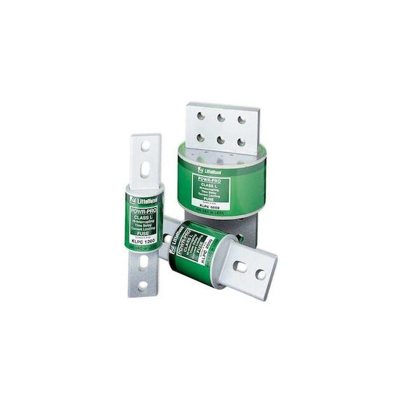 UL Class Fuse, L Class, KLPC Series, Time-Delay, 1350A, 600V AC, Non-Indicating