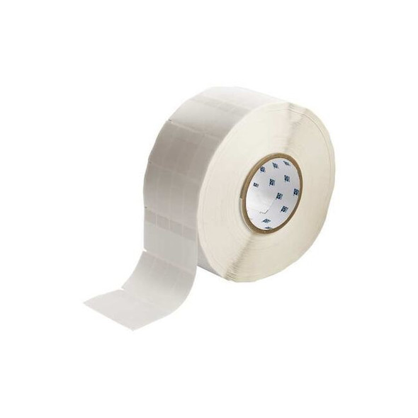 Thermal Transfer Printer Labels, White on Translucent, Labels/Roll: 10,000
