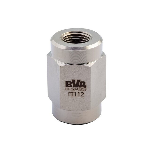 Bva Hydraulics Hydraulic Hose Adapter,Female x Female FT112