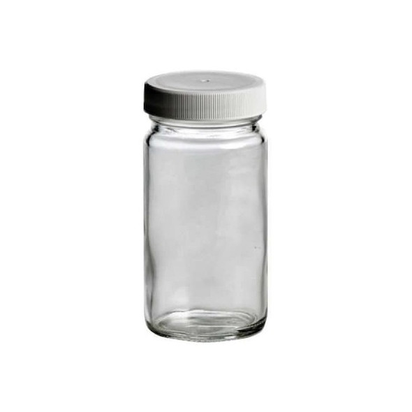Qorpak Glass Bottle,4 oz.,Clear,PK24 239555