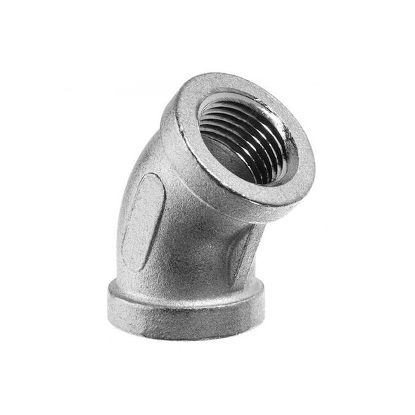 Manufacturer Varies StainlessSteel,45Elbow,1"BSPPx1"BSPP ZUSA-PF-8214