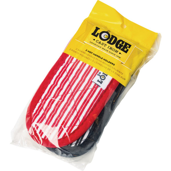 Lodge Striped Hot Handle Holders (2-Pack) 2HH2 628246