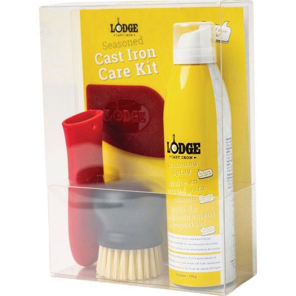 Lodge Cast Iron Care Kit (4-Piece) A-CAREC1