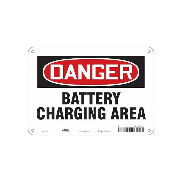 Condor Chemical Sign,10"W,7" H,0.032" Thickness 475Y74