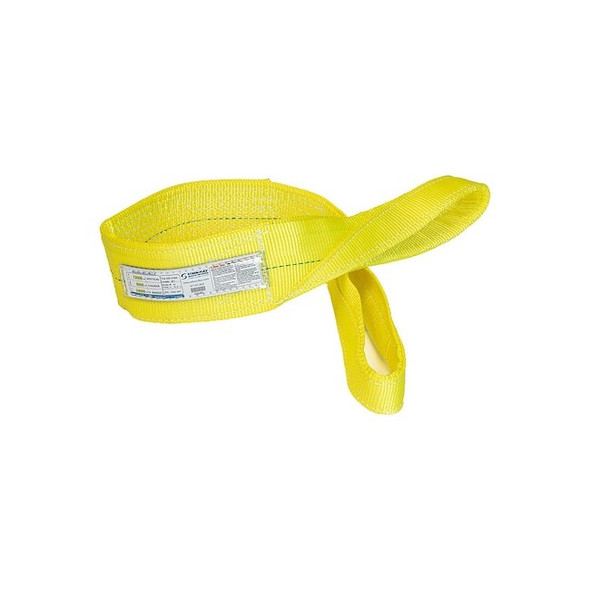 Stren-Flex Web Sling,Flat Eye,6 ft L,11500 lb Cap. EEF-2-904PHV-06