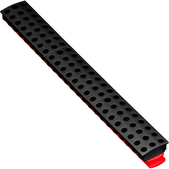13" 72 Tool Magnetic Bit Bar - Red/Black 5741