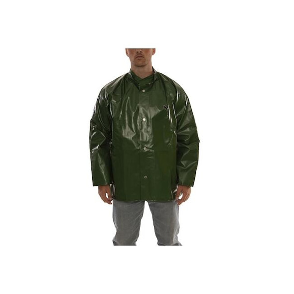 Tingley Rain Jacket,M,Grn,Unisex,0.25mm Thick J22258.MD