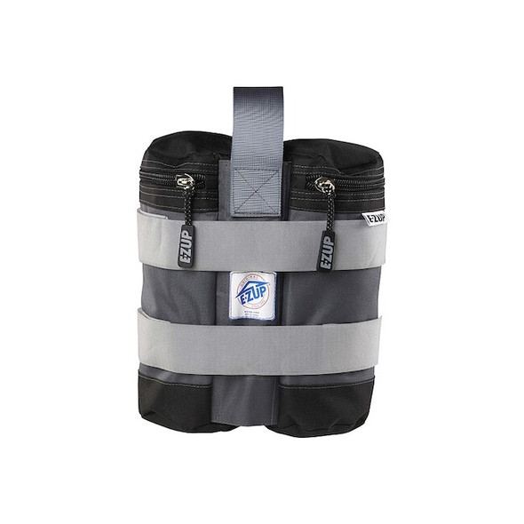 E-Z Up Recreational Weight Bag,Gray,11 in H,PK4 WB3SGBK4