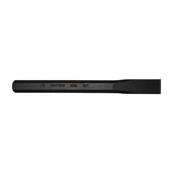 Mayhew Pro Cold Chisel,3/8 in. x 6 in.,Steel,BO 10209