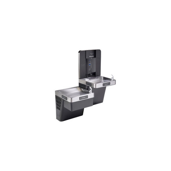 Bi-Level Refrigerated Bottle Filling Station Filtered by Global Industrial