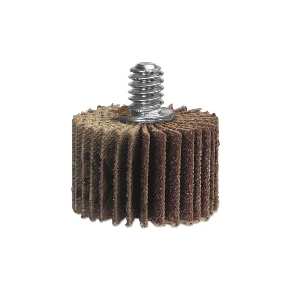High Performance Mini Flap Wheels with 1/4"-20 Thread,1" x 1",80 Grit,30,000 RPM