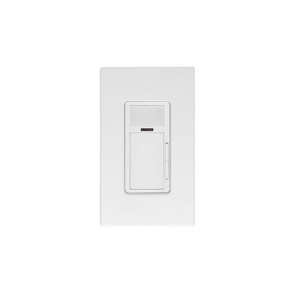 Leviton Wall Mount Sensor, 0 to 10V Dimming, White, 1,100 sq ft, LED ODP10-M1W