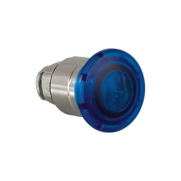 Schneider Electric Illuminated Push Button Operator, 22 mm, Blue ZB4BW463